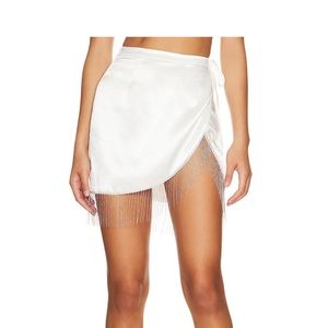 Penelope fringe skirt